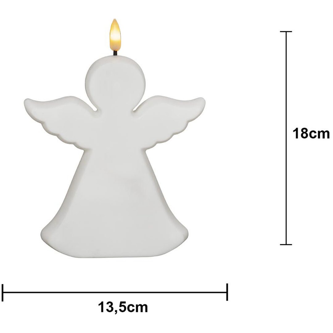 LED Gravljus Flamme Angel Vit Star Trading – bild 14