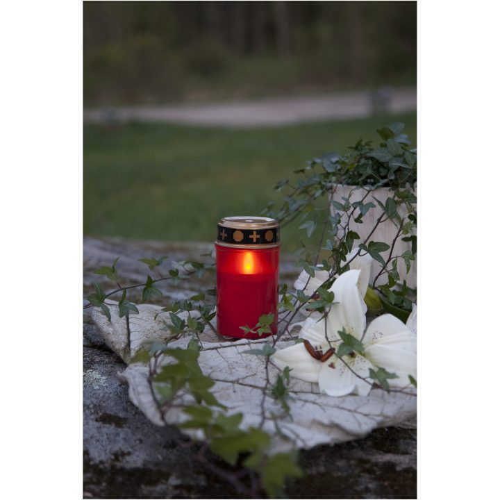 LED Gravljus Serene Röd Star Trading – bild 2