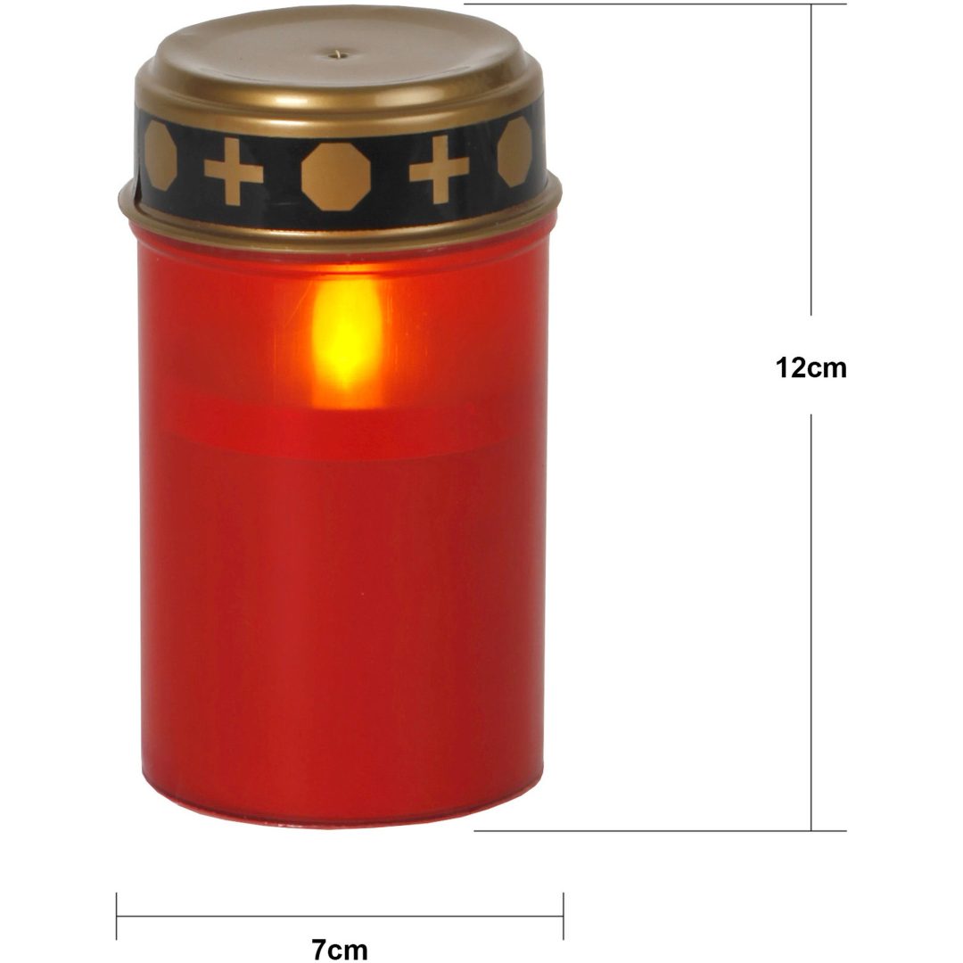 LED Gravljus Serene Röd Star Trading – bild 8