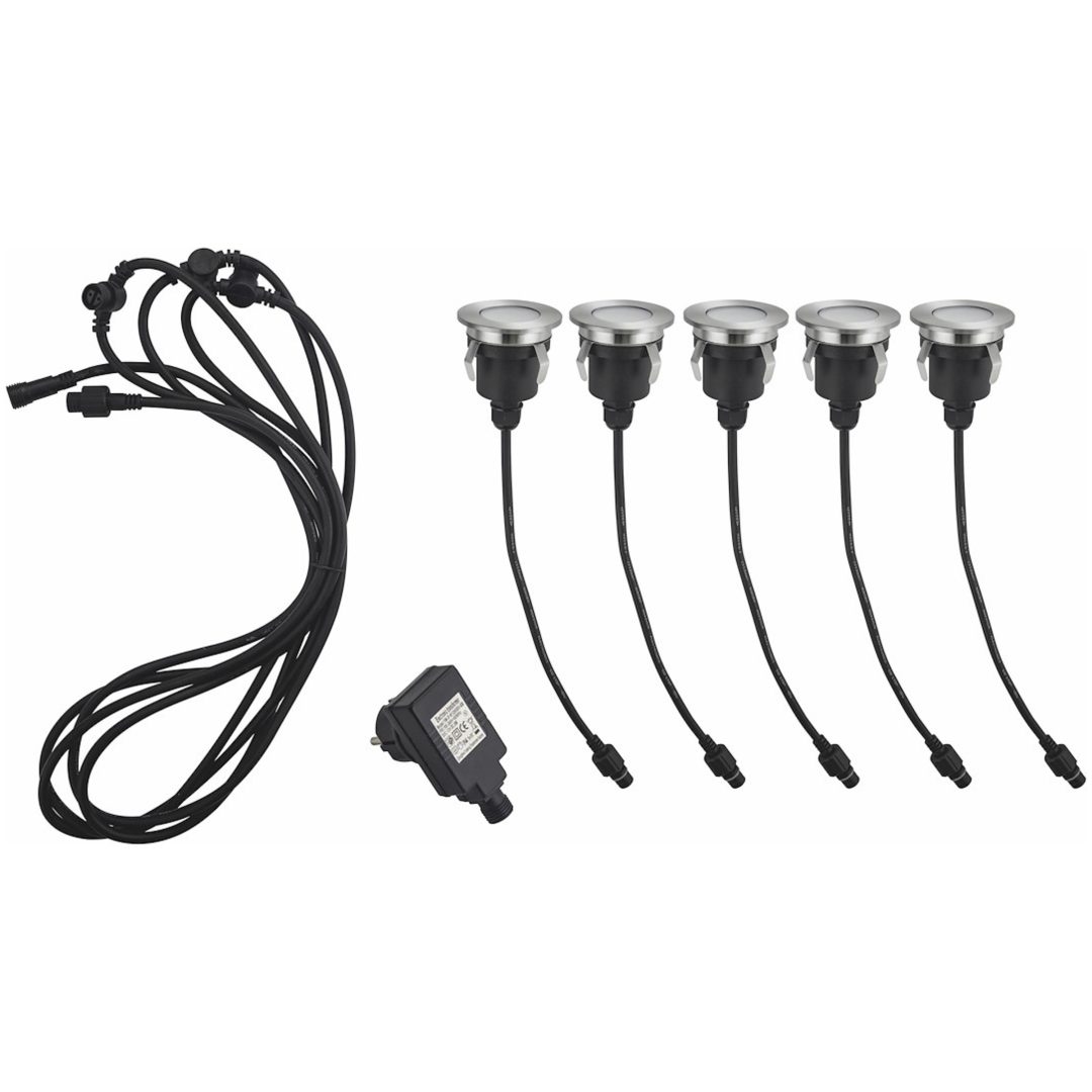 LED-kit Deck Light III X5, IP67 MALMBERGS – bild 2