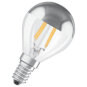 LED-lampa/Multi-LED OSRAM LED KLOT MIRROR SILVER 827 E14