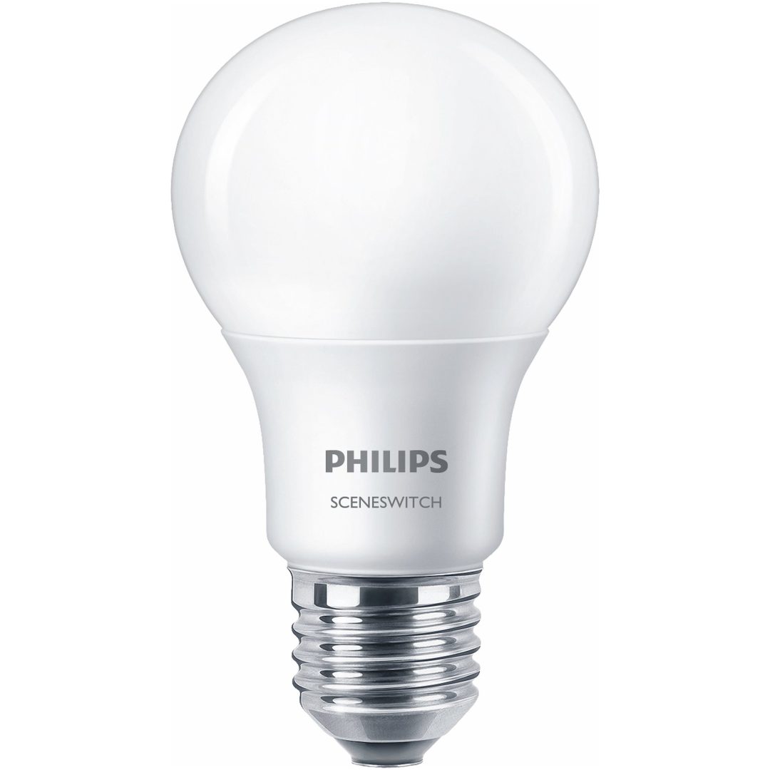 LED-lampa "3-SceneSwitch", Normal, Matt, 8/5/2W, E27, 230V, Ph Philips