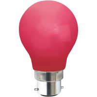 LED-lampa B22 A55 Outdoor Lighting Röd Star Trading