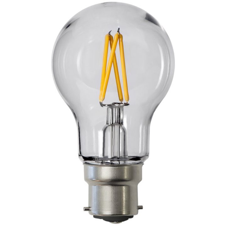 LED-lampa B22 A55 Outdoor Lighting Transparent Star Trading – bild 3