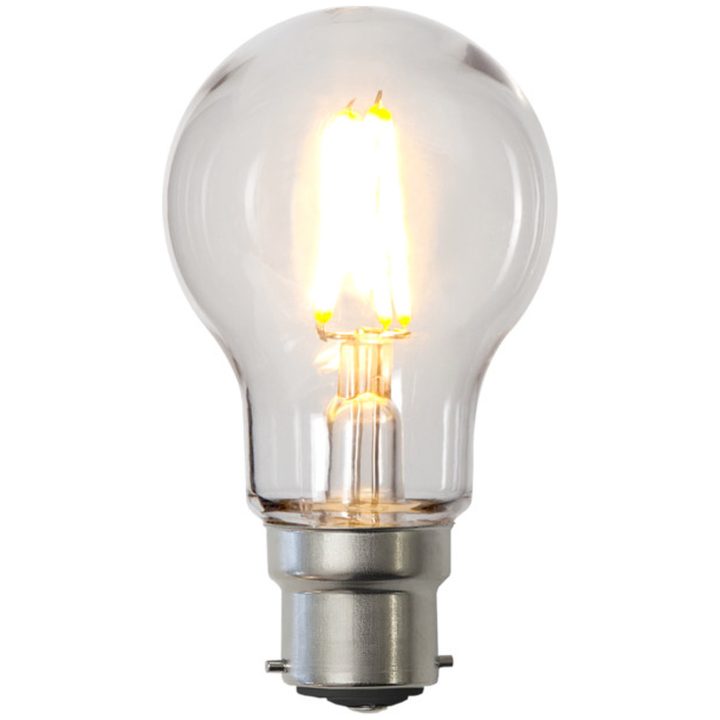 LED-lampa B22 A55 Outdoor Lighting Transparent Star Trading – bild 4