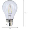 LED-lampa B22 A60 Clear Star Trading – miniatyr 4
