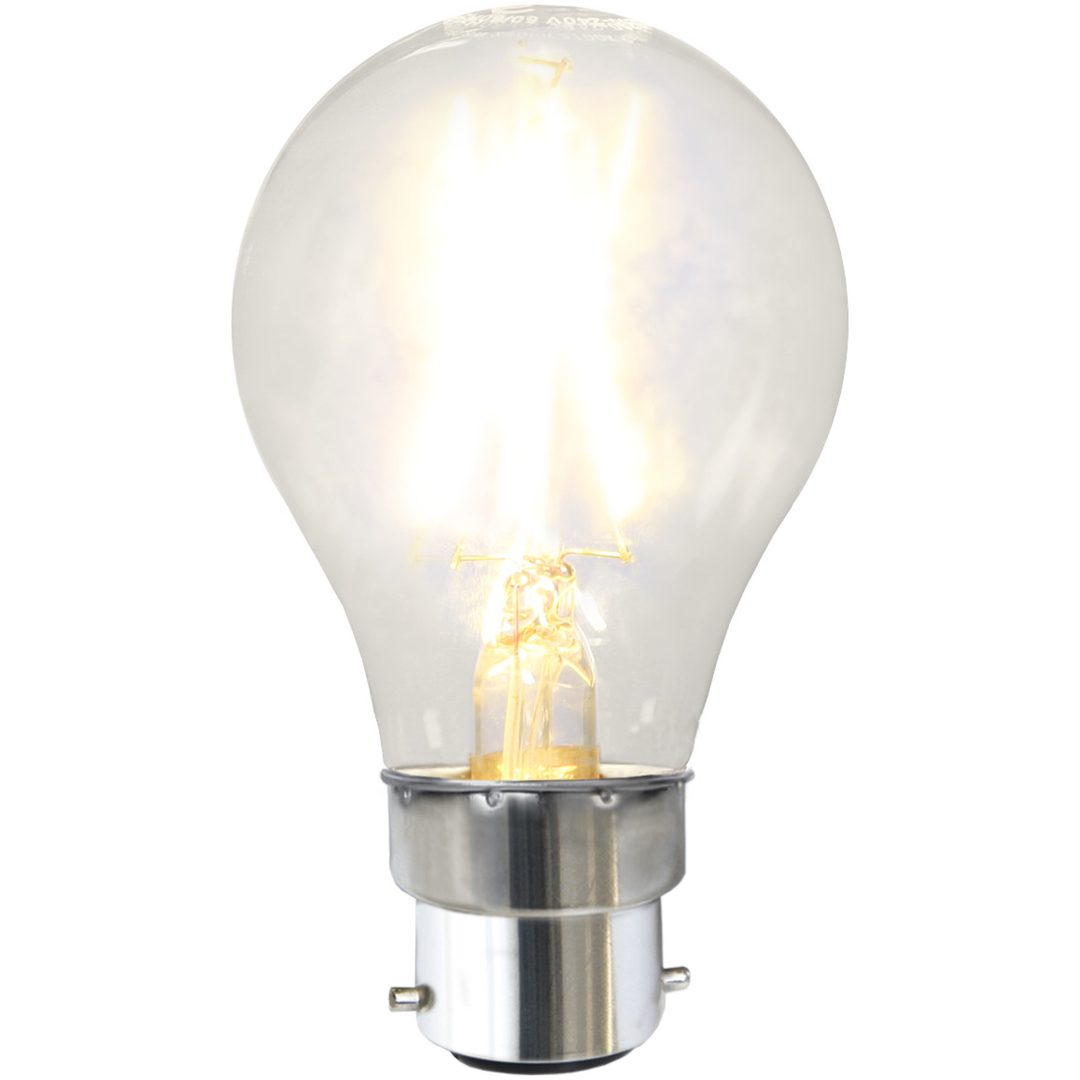 LED-lampa B22 A60 Clear Star Trading