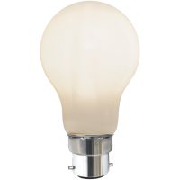LED-lampa B22 A60 Opaque filament RA90