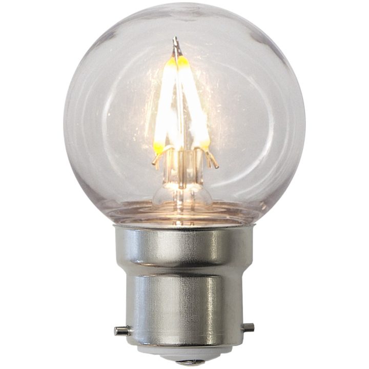 LED-lampa B22 G45 Outdoor Lighting PC Cover Filament Star Trading – bild 7
