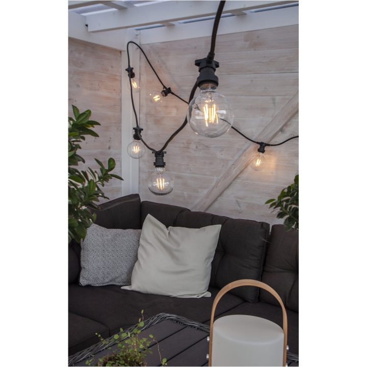 LED-lampa B22 G95 Outdoor Lighting PC Cover Filament Star Trading – bild 2