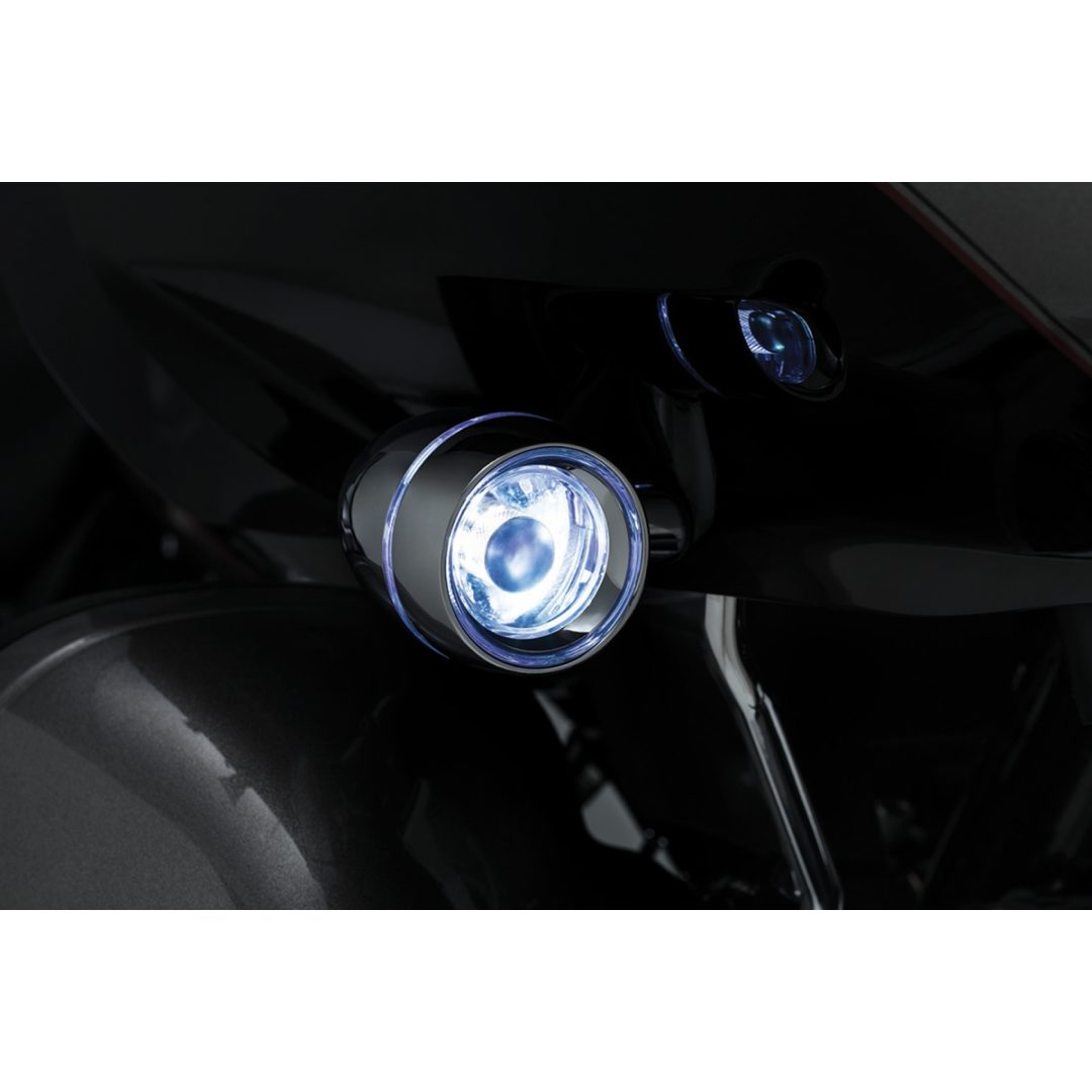 LED-Lampa BAY15D 1157 High Intensity KURYAKYN Vit/Orange – bild 3
