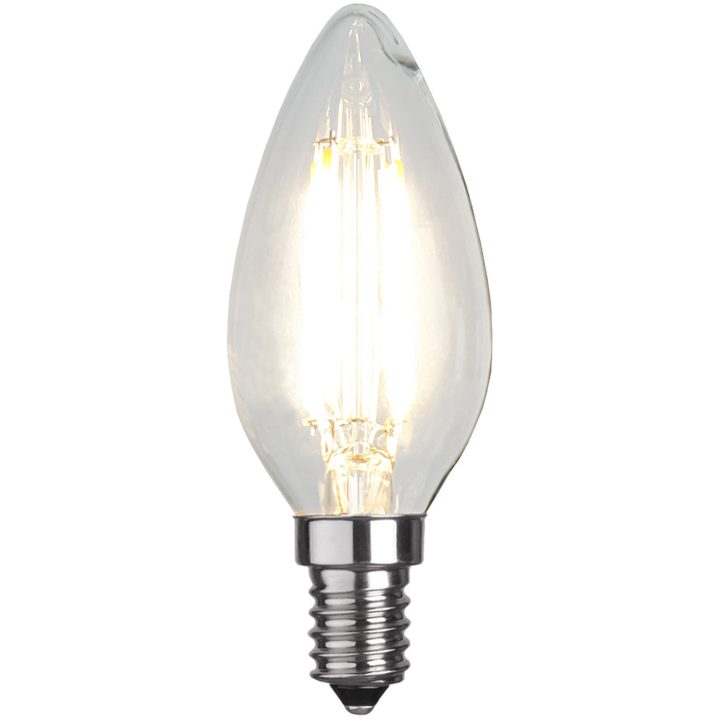 LED-lampa E14 C35 Clear Transparent Star Trading – bild 8