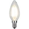 LED-lampa E14 C35 Clear Transparent Star Trading – miniatyr 1
