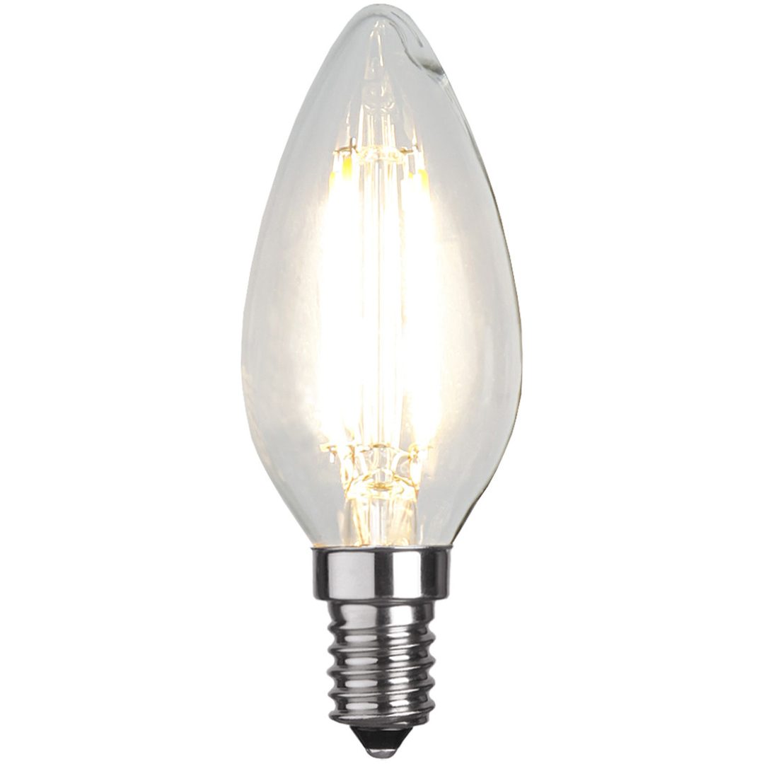LED-lampa E14 C35 Clear Transparent Star Trading