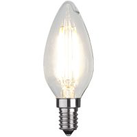 LED-lampa E14 C35 Clear Transparent Star Trading