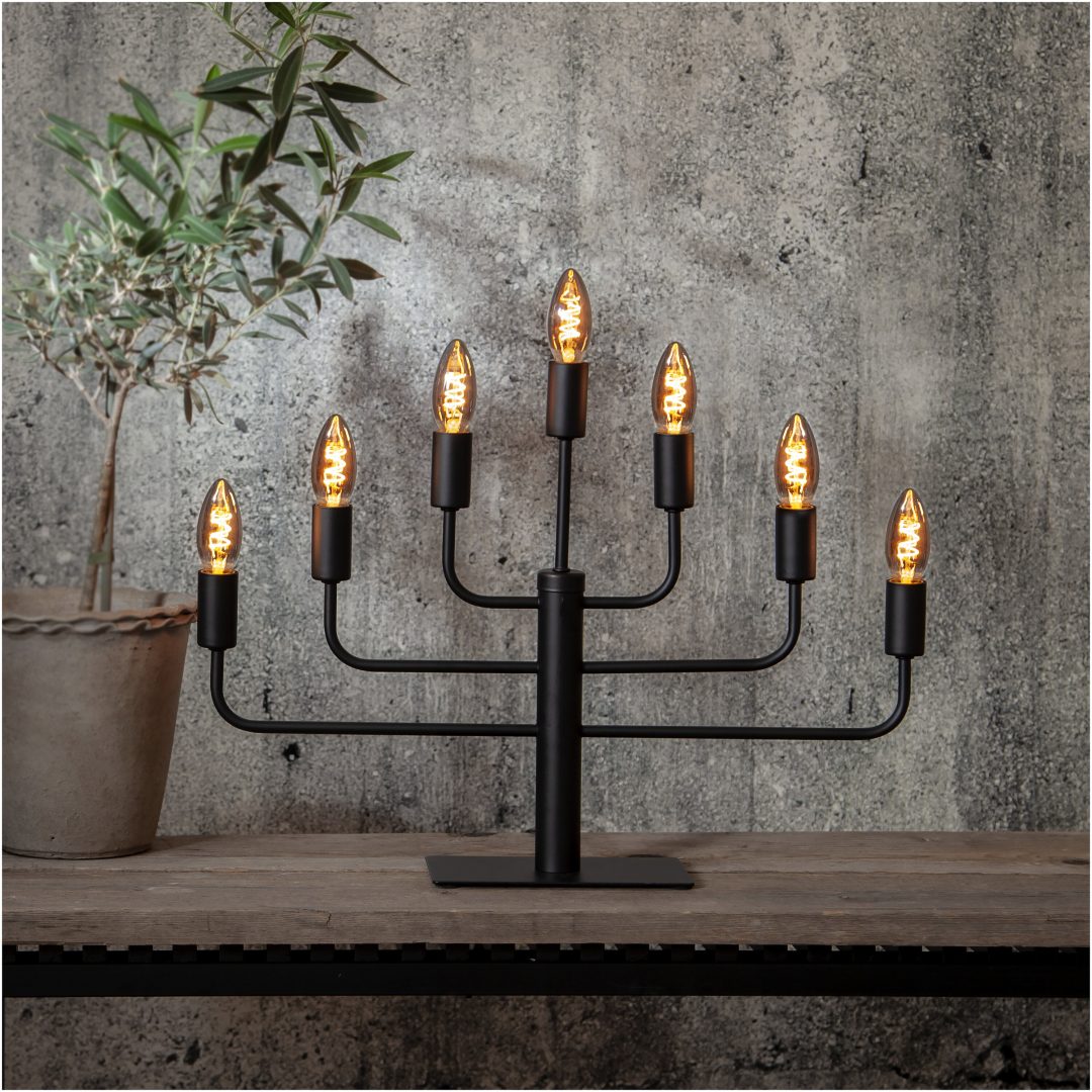 LED-lampa E14 C35 Decoled Grace Smoke Star Trading – bild 5