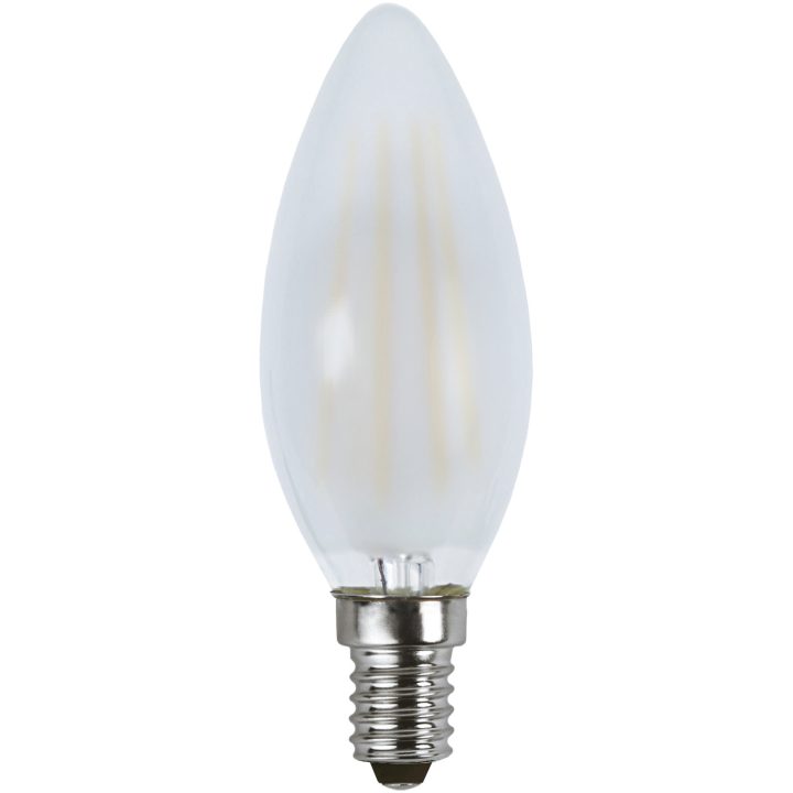 LED-lampa E14 C35 Frosted Frostad Star Trading – bild 2