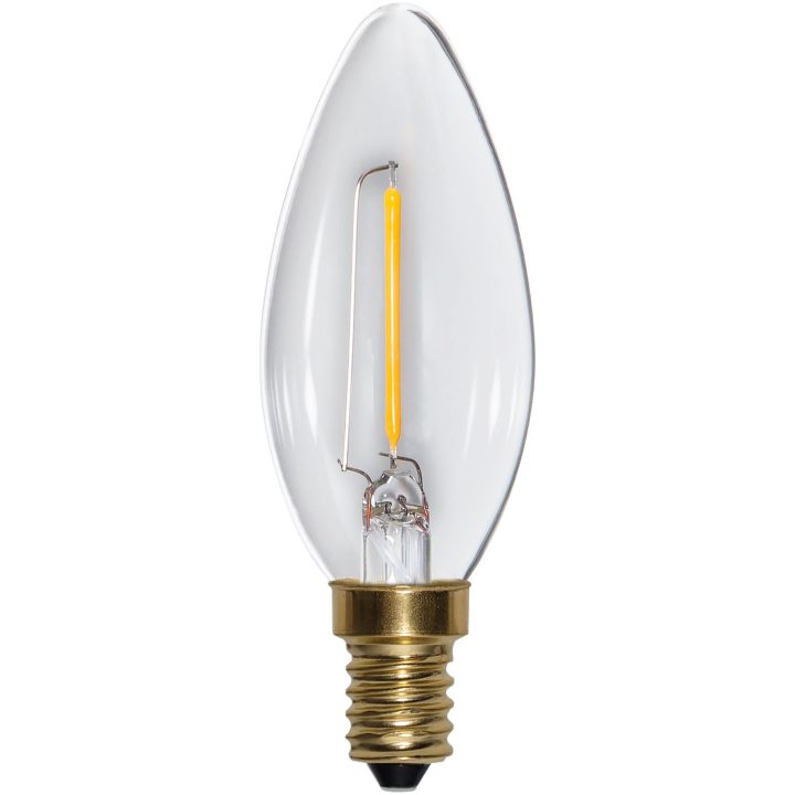 LED-lampa E14 C35 Soft Glow Star Trading – bild 2