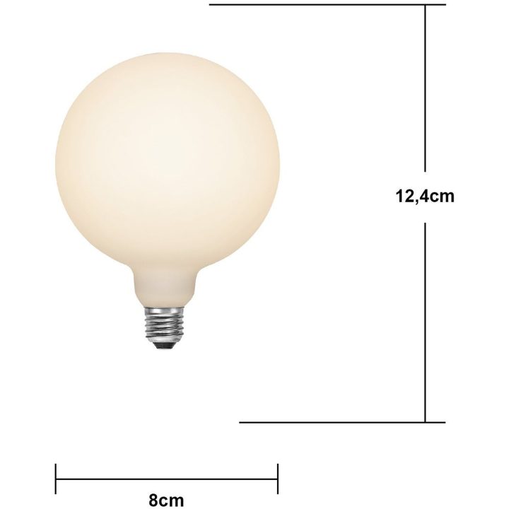LED-lampa E14 G80 Opaque Double Coating Vit Star Trading – bild 7