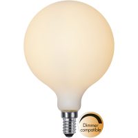LED-lampa E14 G95 Opaque Double Coating Vit Star Trading
