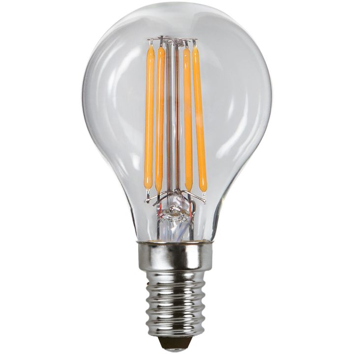 LED-lampa E14 Klot Clear 3-step memory Transparent Star Trading – bild 4