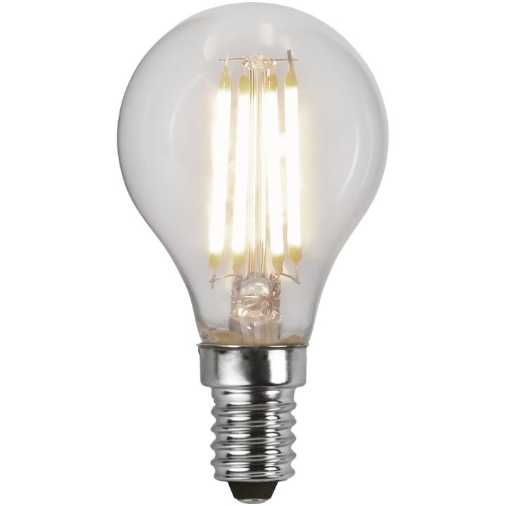 LED-lampa E14 Klot Clear 3-step memory Transparent Star Trading – bild 8
