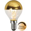 LED-lampa E14 Klot Top Coated Guld Star Trading – miniatyr 1