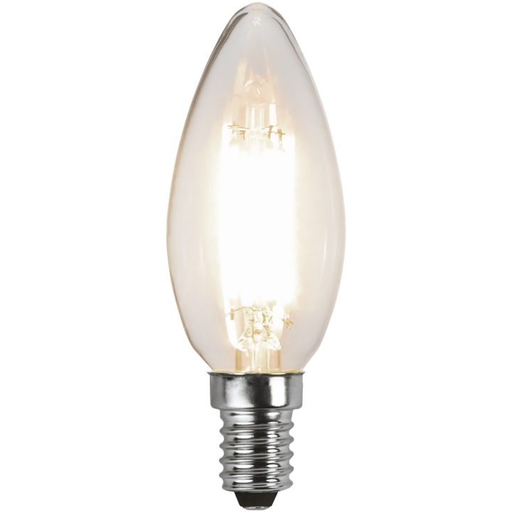LED-lampa E14 Kron Clear 3-step memory Transparent Star Trading – bild 8