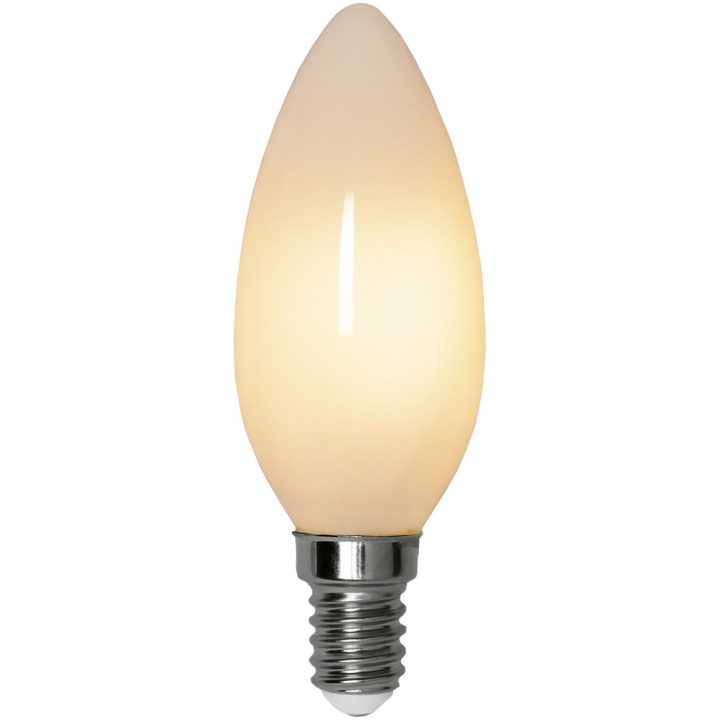 LED-lampa E14 Kron Opaque fil RA90 3-step memo Opal Star Trading – bild 3