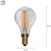 LED-lampa E14 P45 Soft Glow 3-step memory Star Trading – miniatyr 7