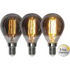 LED-lampa E14 P45 Soft Glow Smoke 3-step memory STAR TRADING – miniatyr 1
