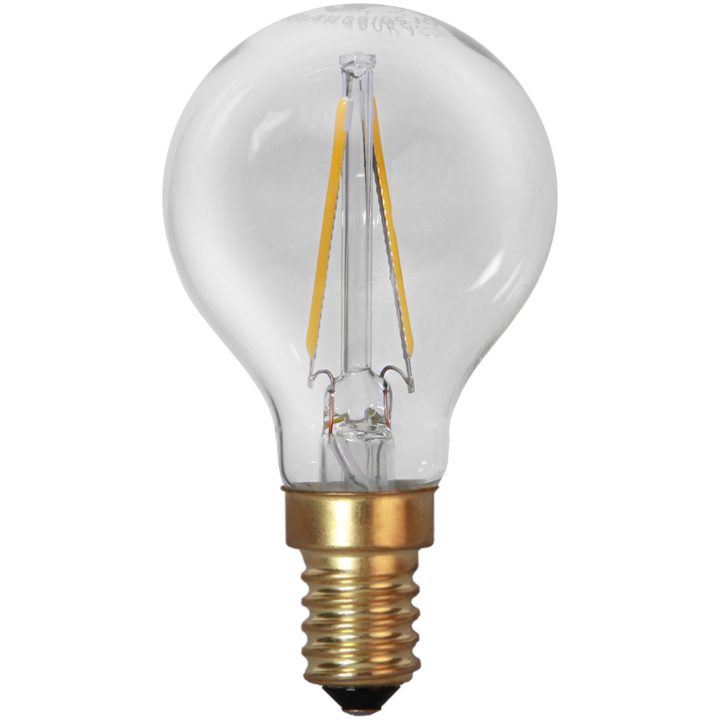 LED-lampa E14 P45 Soft Glow Transparent Star Trading – bild 5