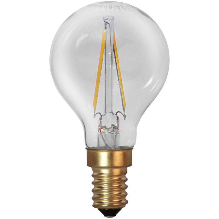 LED-lampa E14 P45 Soft Glow Transparent Star Trading – bild 6