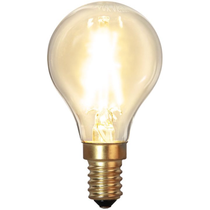 LED-lampa E14 P45 Soft Glow Transparent Star Trading – bild 7