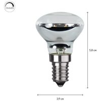 LED-lampa E14 R39 Reflector clear STAR TRADING