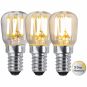 Star Trading LED-lampa E14 ST26 Clear 3-step Memory