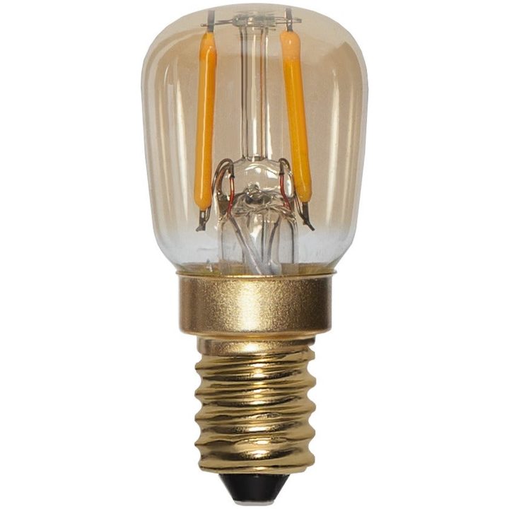 LED-lampa E14 ST26 Decoled Amber Star Trading – bild 4