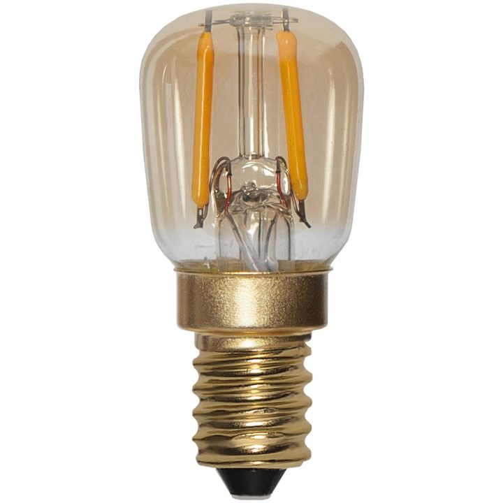 LED-lampa E14 ST26 Decoled Amber Star Trading – bild 2