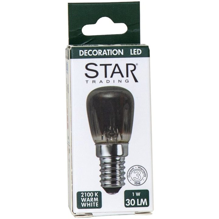 LED-lampa E14 ST26 Decoled Smoke Star Trading – bild 7