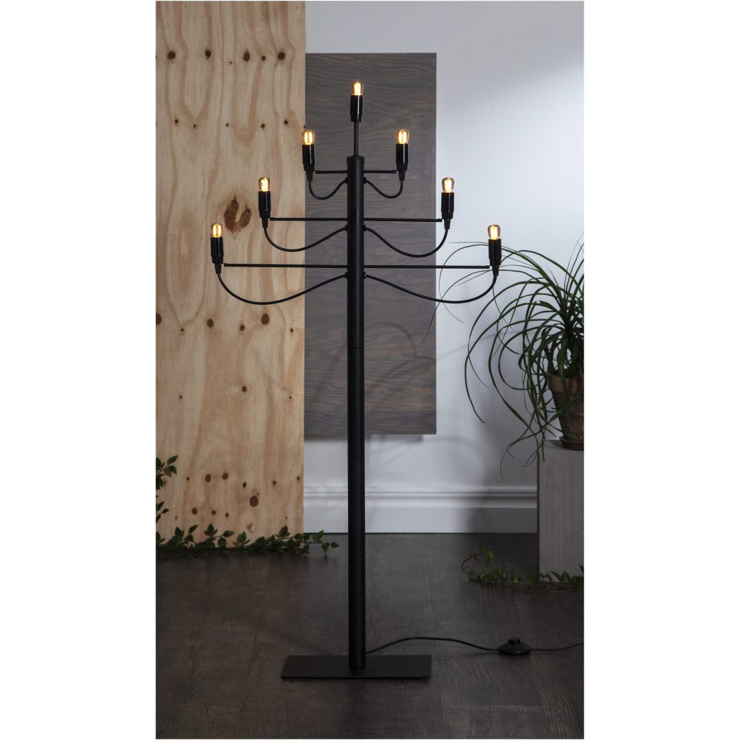 LED-lampa E14 ST26 Decoled Smoke Star Trading – bild 5