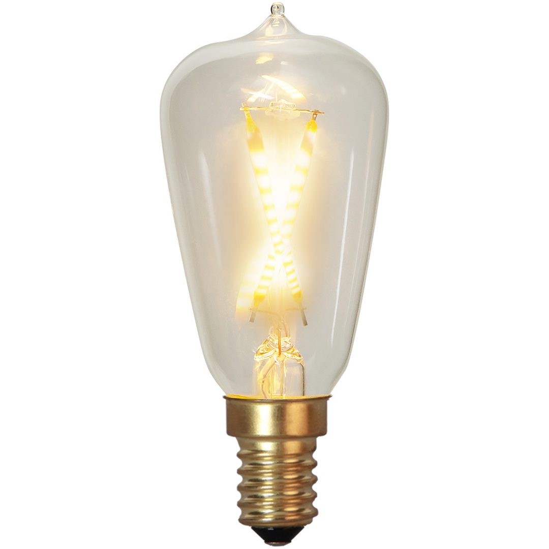 LED-lampa E14 ST38 Soft Glow Star Trading