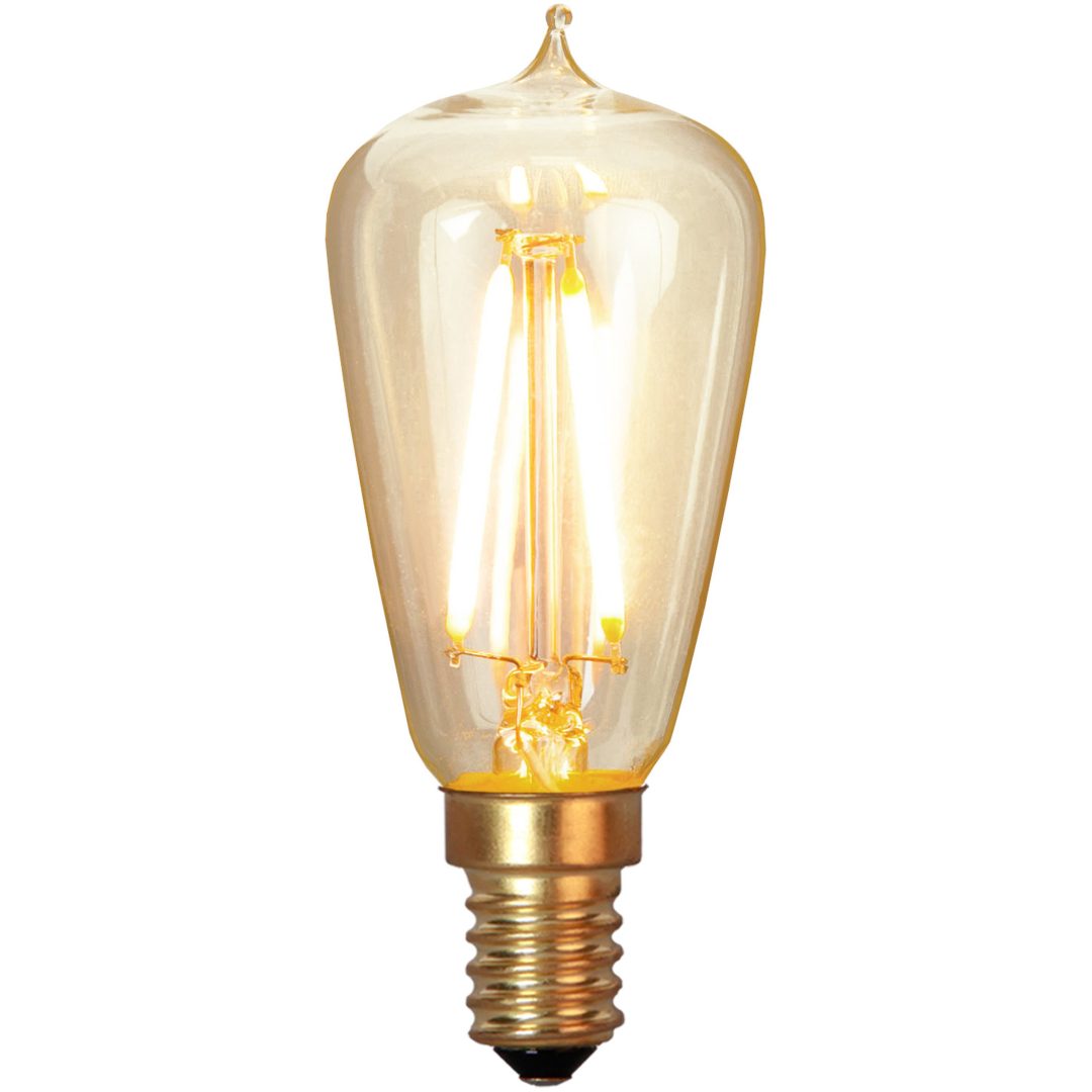 LED-lampa E14 ST38 Soft Glow Transparent Star Trading – bild 14