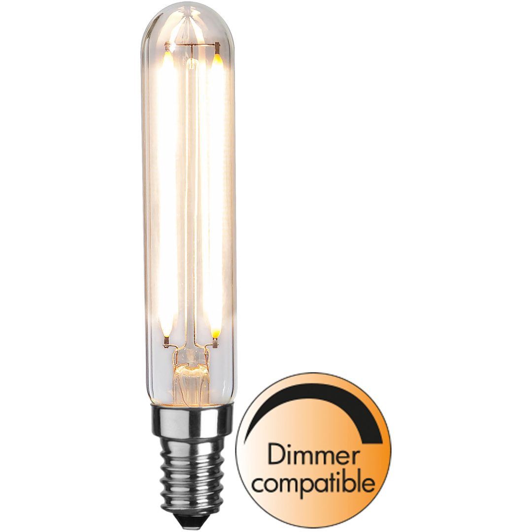 LED-lampa E14 T20 Clear Transparent Star Trading