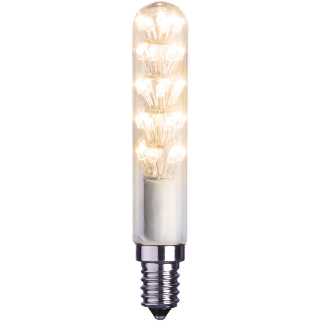 LED-lampa E14 T20 Decoline Transparent Star Trading