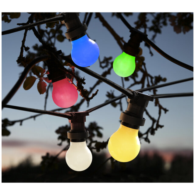 Star Trading LED-lampa E27 A55 Outdoor Lighting Blå