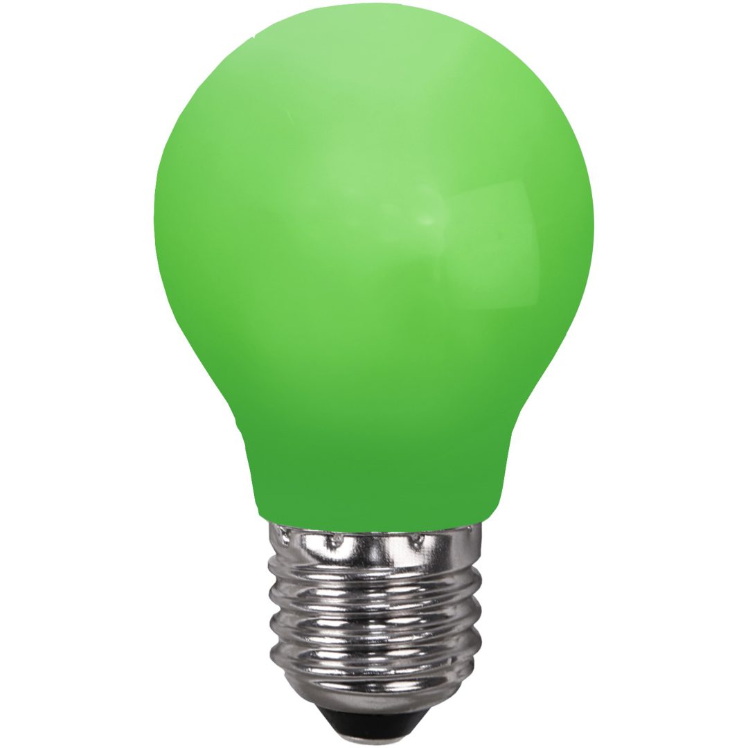 LED-lampa E27 A55 Outdoor Lighting Grön Star Trading – bild 3