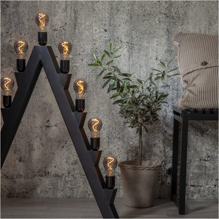 LED-lampa E27 A60 Decoled Grace Smoke Star Trading – bild 6