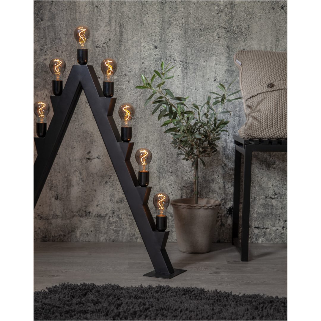 LED-lampa E27 A60 Decoled Grace Smoke Star Trading
