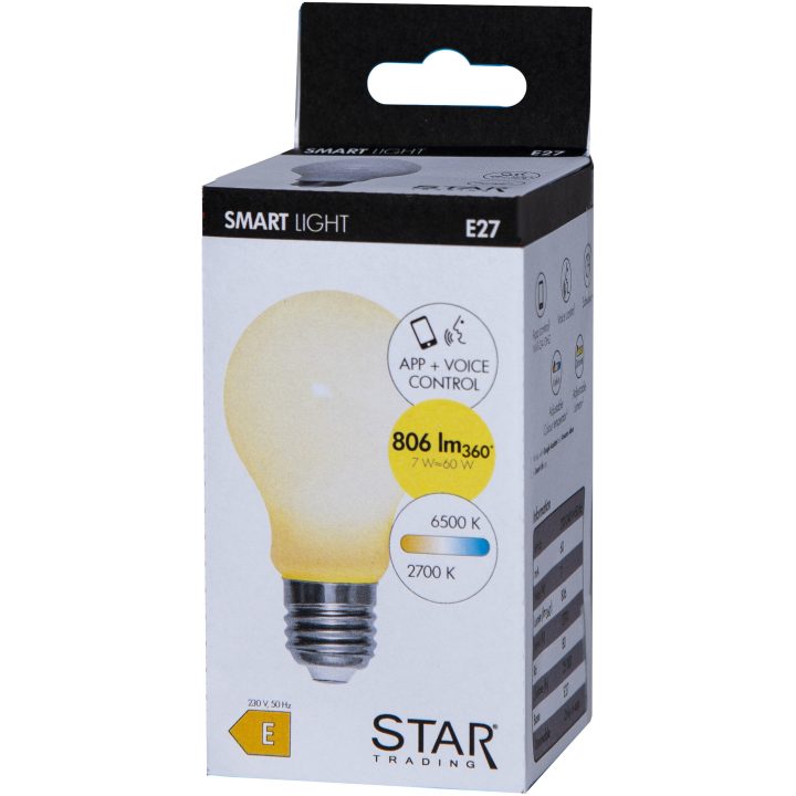 LED-lampa E27 A60 Smart Bulb Opal Star Trading – bild 14