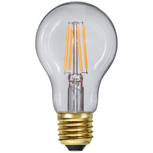 Star Trading LED-lampa E27 A60 Soft Glow Transparent